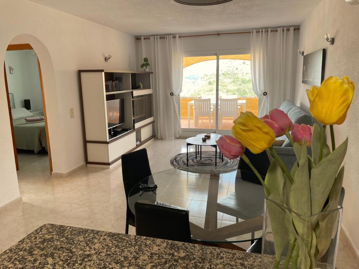 Tranquility, Sun, Breathtaking Views & 7 Minutes Drive To Sea Apartment Бенитачел Екстериор снимка