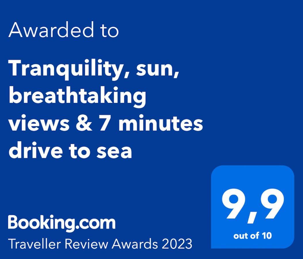 Tranquility, Sun, Breathtaking Views & 7 Minutes Drive To Sea Apartment Бенитачел Екстериор снимка